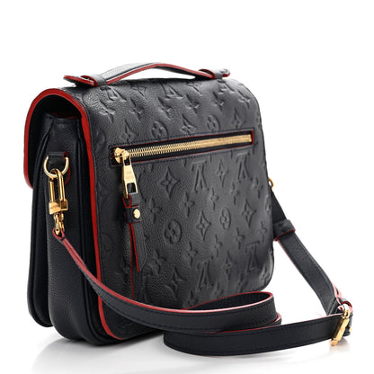 Louis Vuitton Empreinte Pochette Metis Marine Rouge 3 of 10