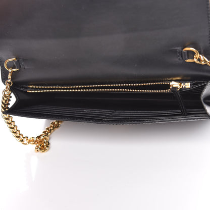 Gucci Guccissima Icon Chain Wallet Black 5 of 11