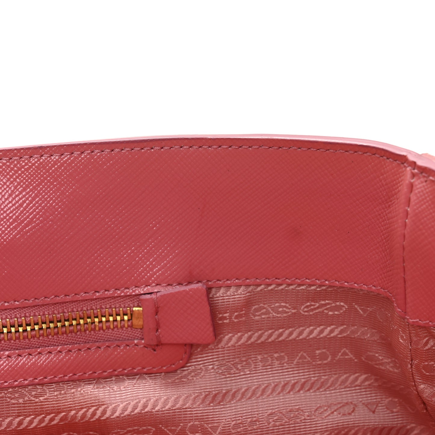 Saffiano Vernice Galleria Shopping Tote Begonia