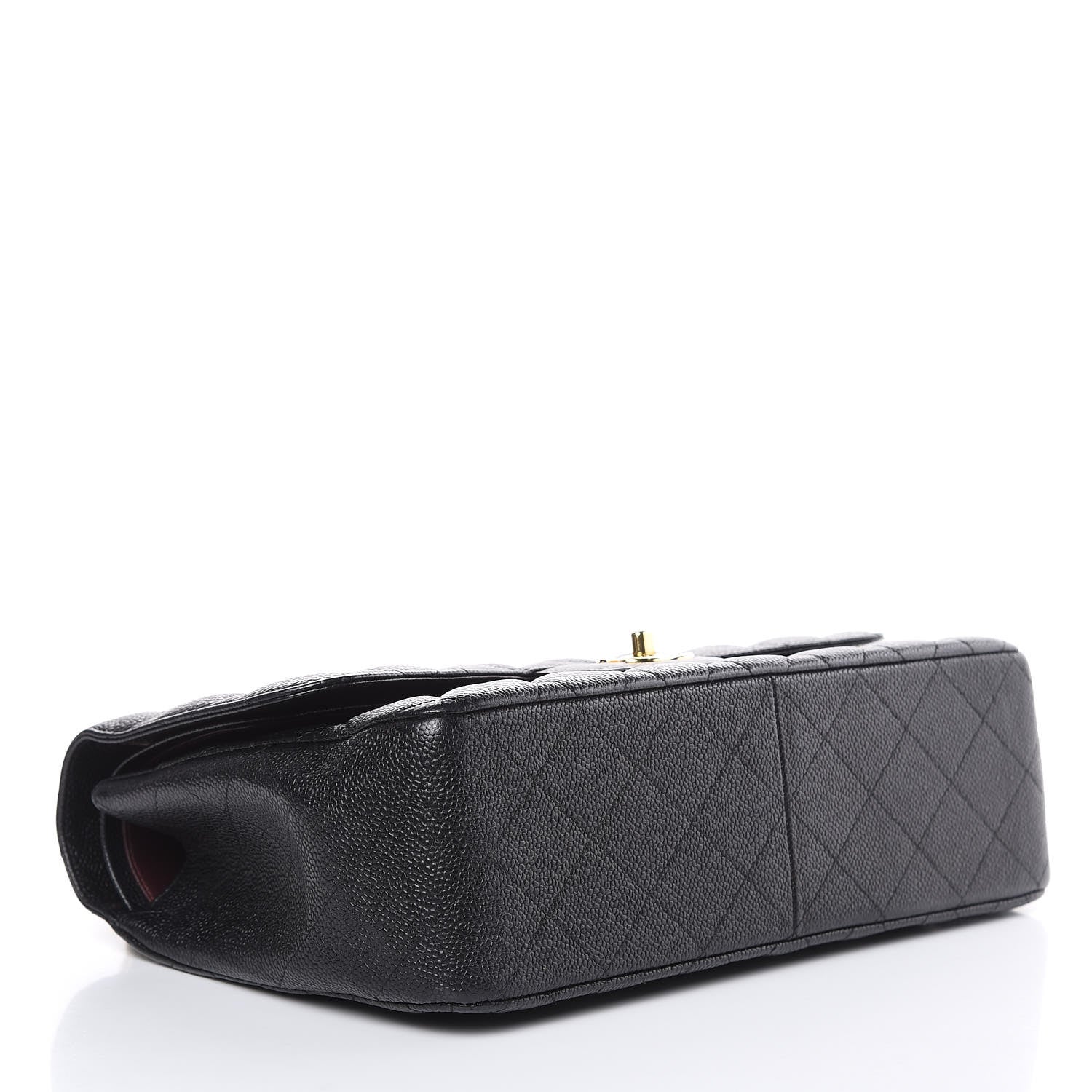 Chanel Caviar Quilted Jumbo Double Flap Black 4 of 9