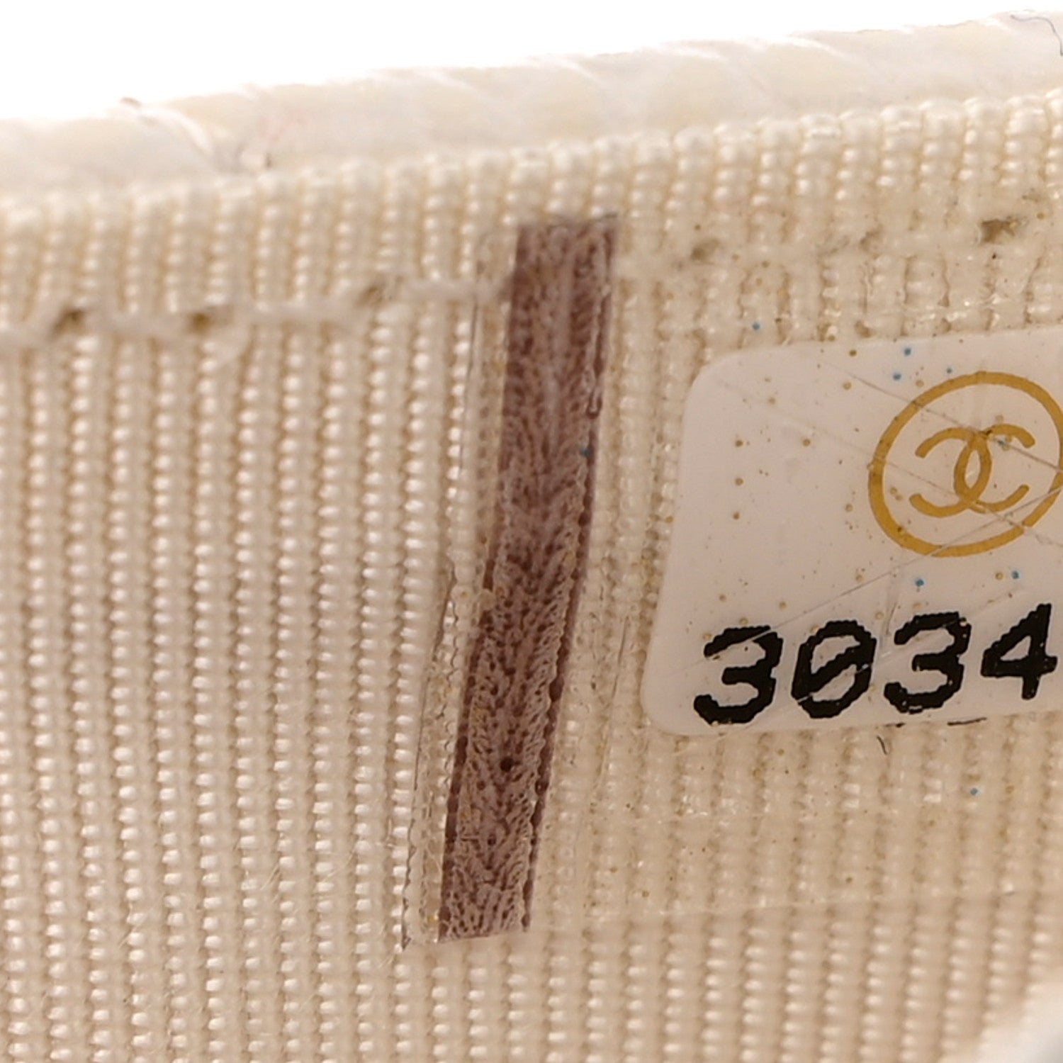 Chanel Caviar Quilted Flap Card Holder Wallet White 7 of 9