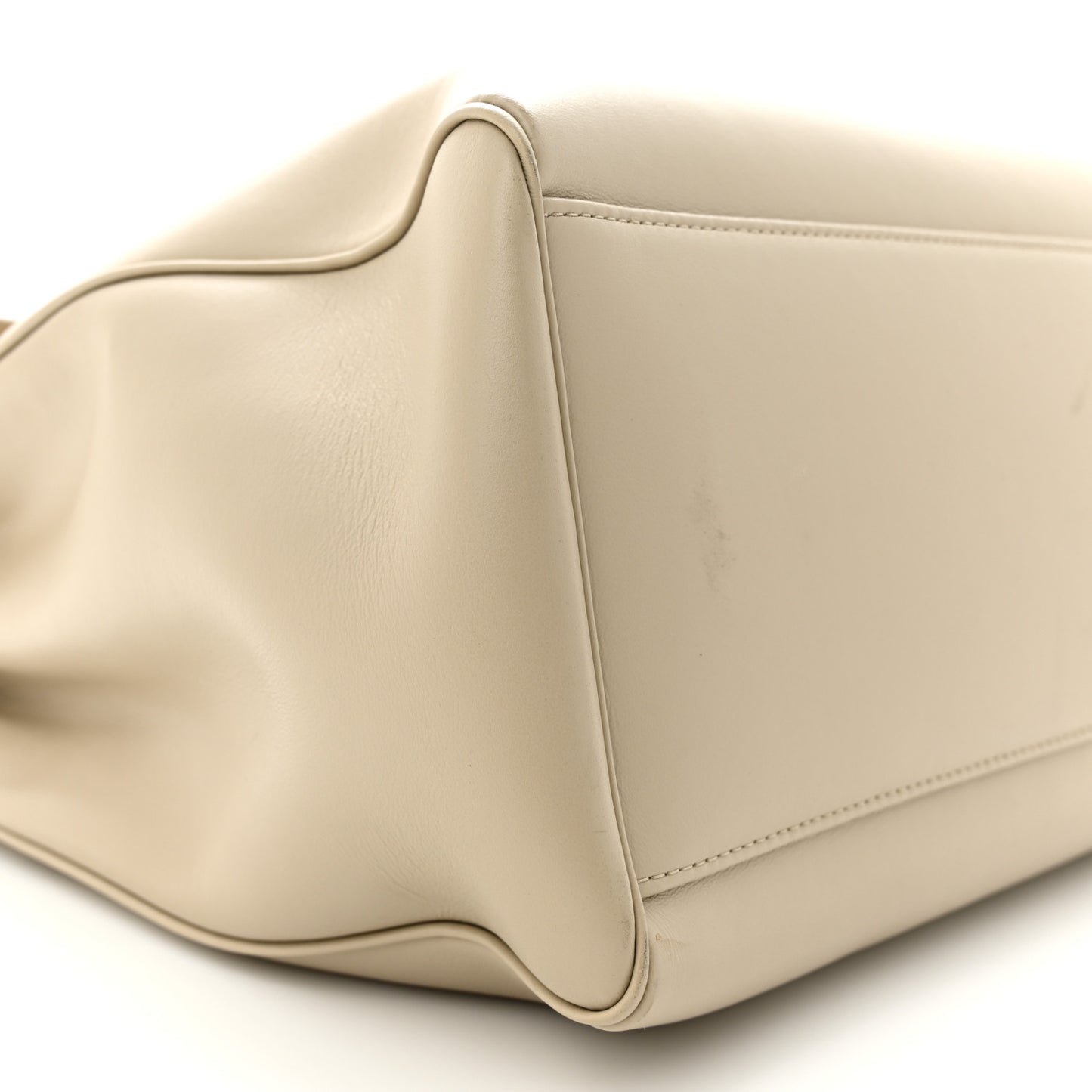 Calfskin Medium Soft 16 Bag Light Grey