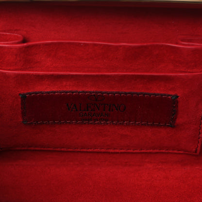 Valentino Garavani Alligator Frame Clutch Oro 5 of 8