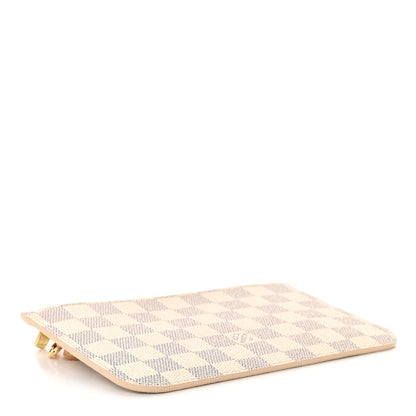 Louis Vuitton Damier Azur Neverfull PM Pochette 4 of 7