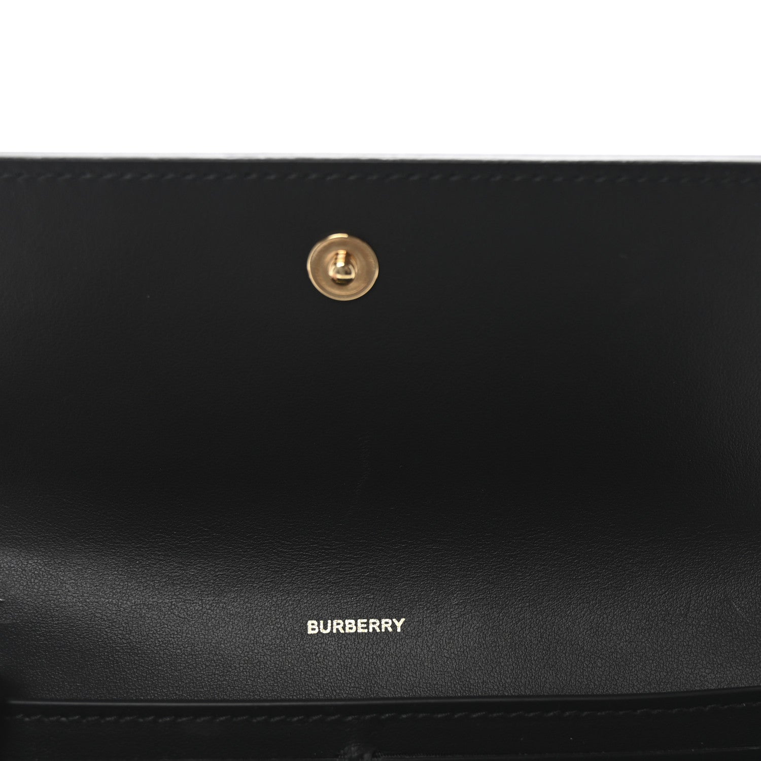 Burberry Vintage Check Calfskin Halton Wallet Black 6 of 7