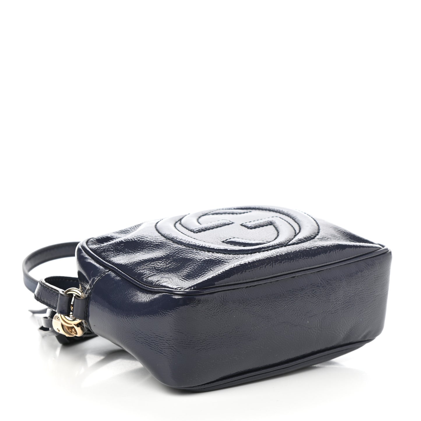 Vernice Naplack Small Soho Disco Bag Uniform Blue