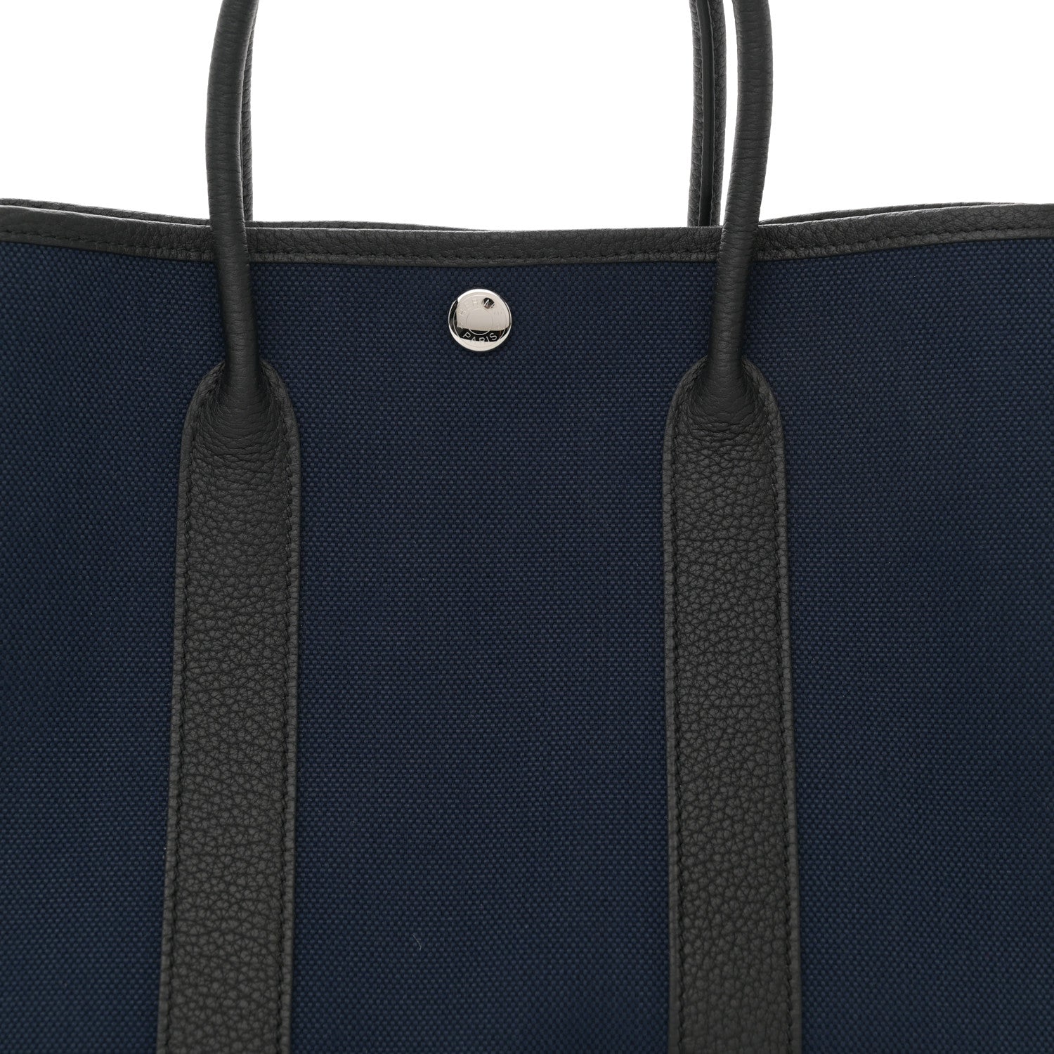 Hermes Toile Militaire Negonda Garden Party 30 TPM Bleu Marine Black 8 of 10