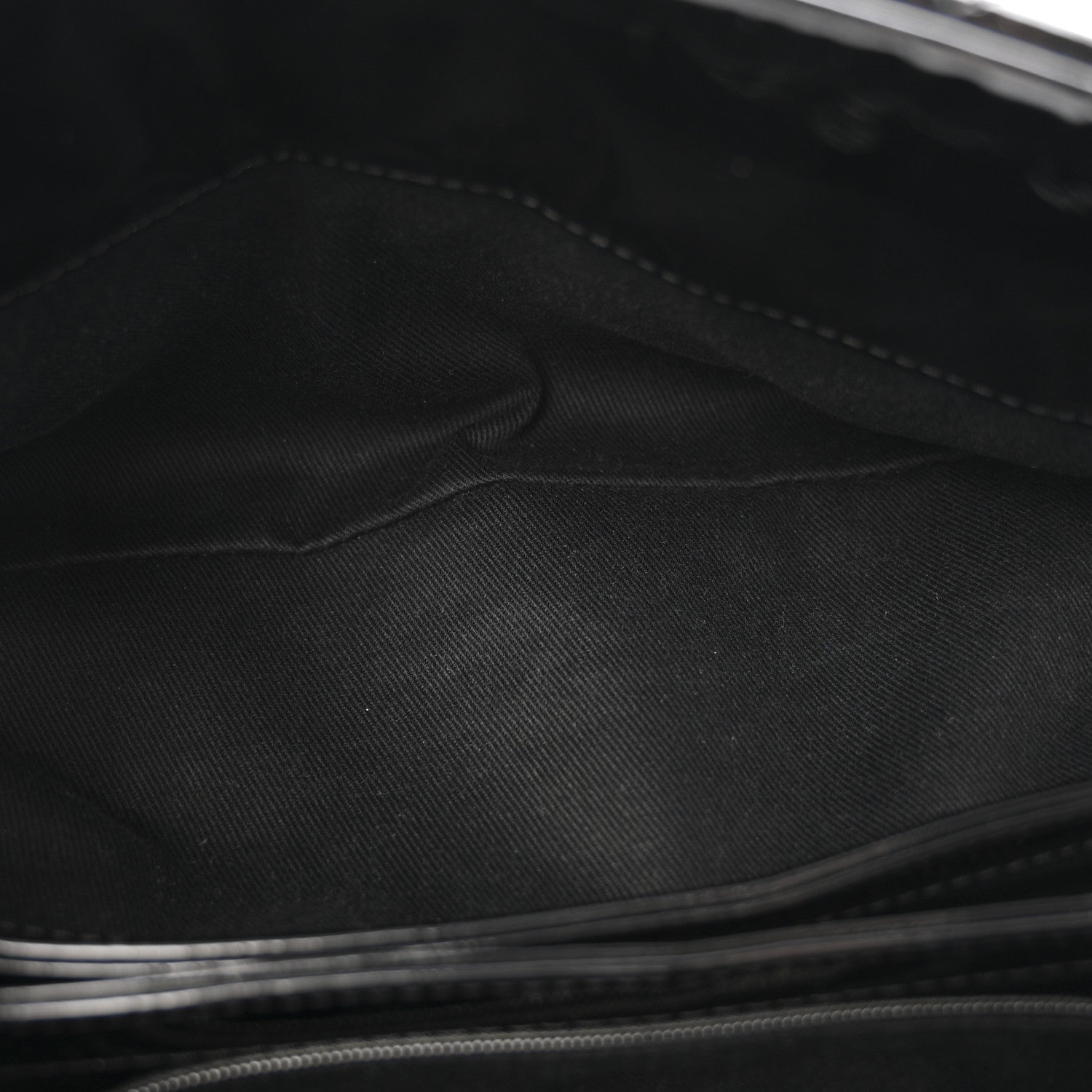 Chanel Patent Quilted Medium Just Mademoiselle Black 5 of 16