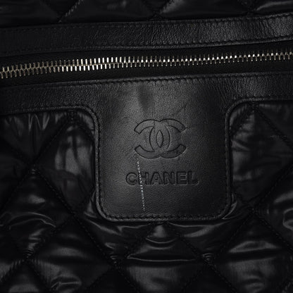 Chanel Nylon Quilted Coco Cocoon Backpack Black 7 of 10