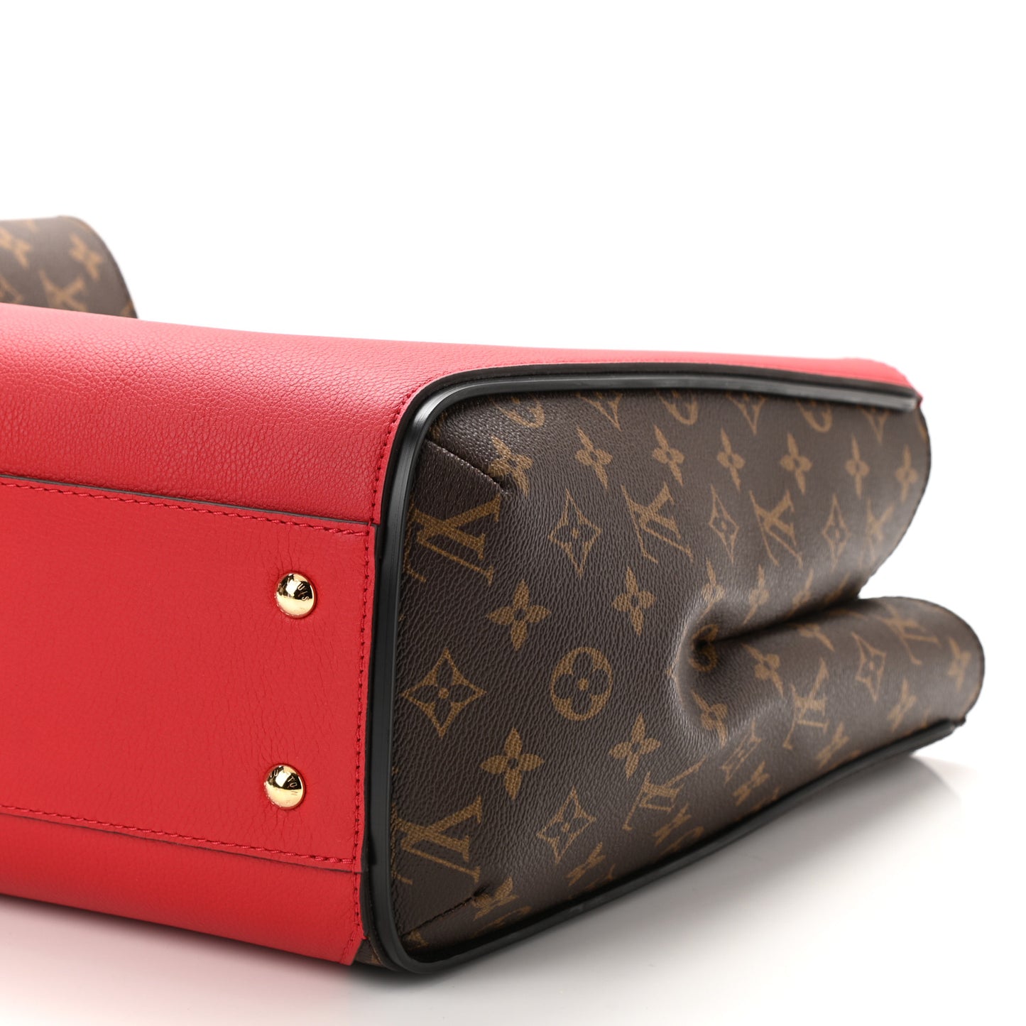 Calfskin Monogram Kimono Tote Cherry