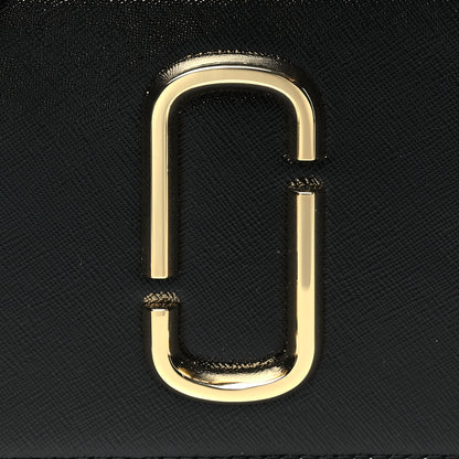 Marc Jacobs Saffiano Snapshot Camera Bag Black Grey 9 of 12