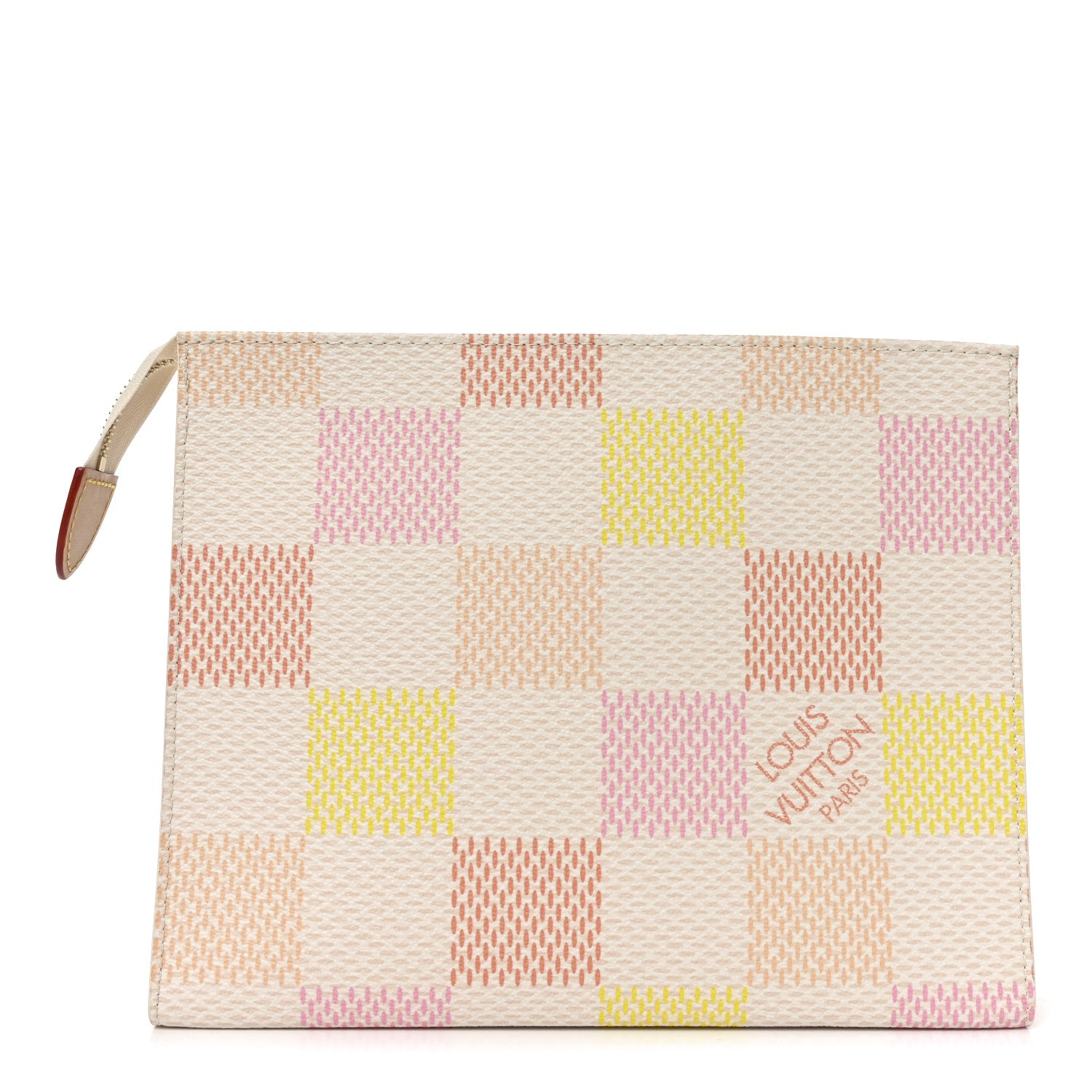 Louis Vuitton Damier Giant Toiletry Pouch Peach 1862068 – FASHIONPHILE