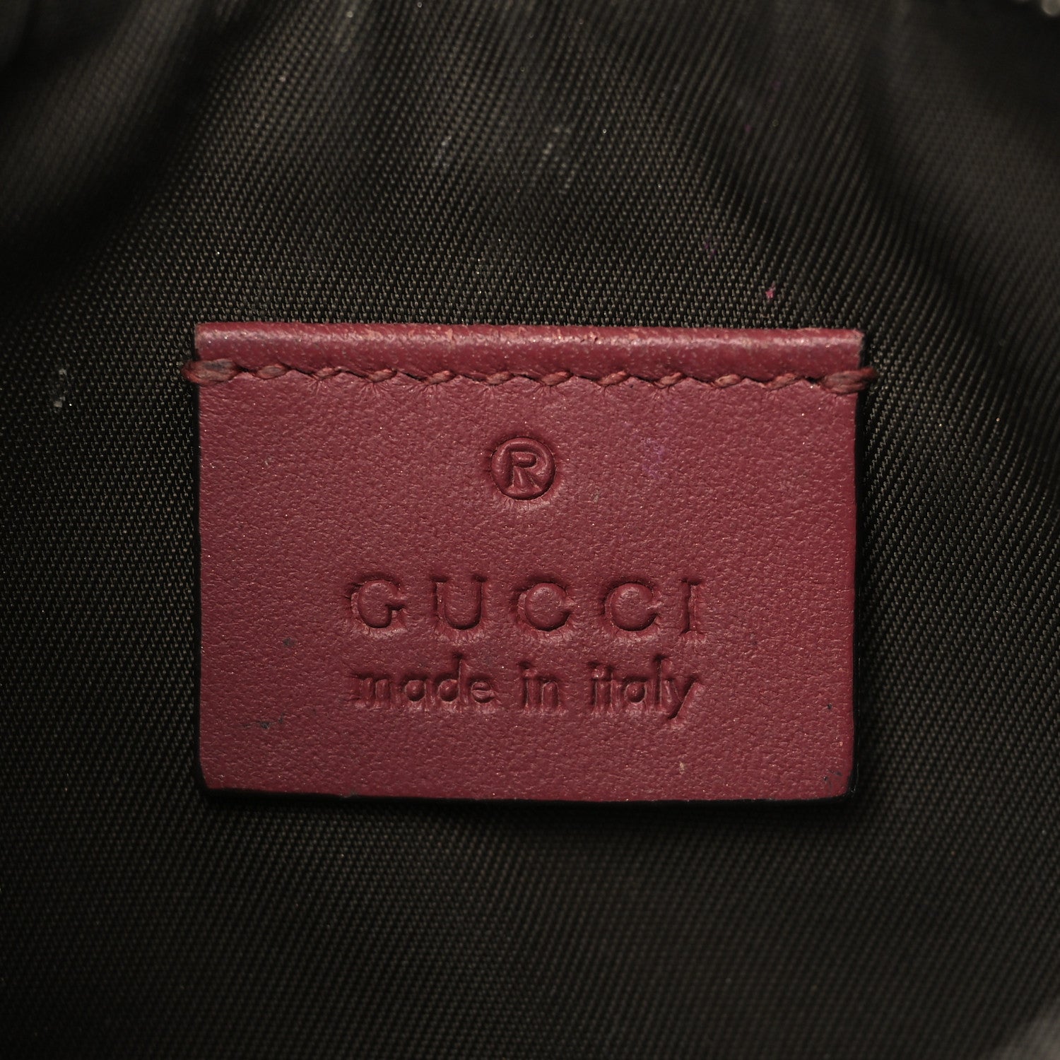 Gucci GG Supreme Monogram Blooms Mini Chain Bag Beige Multicolor Dry Rose 6 of 9