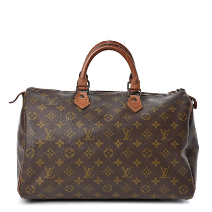 Louis Vuitton Monogram Speedy 35 1 of 17