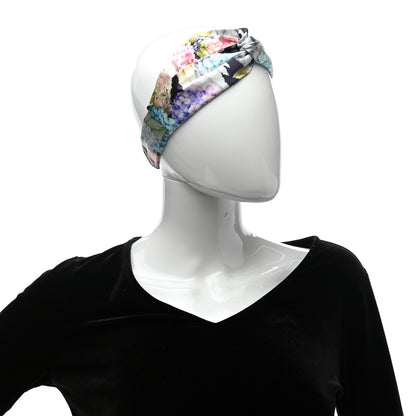 Gucci Silk Hortensin Duchesse Headband Multicolor 2 of 6