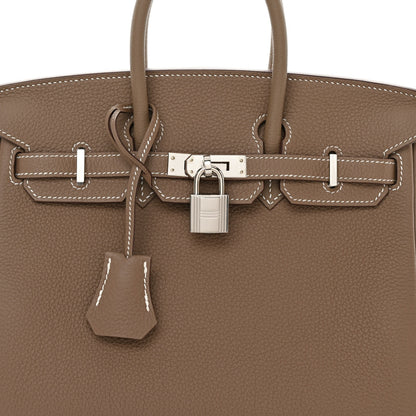 Hermes Togo Birkin 25 Etoupe 8 of 13