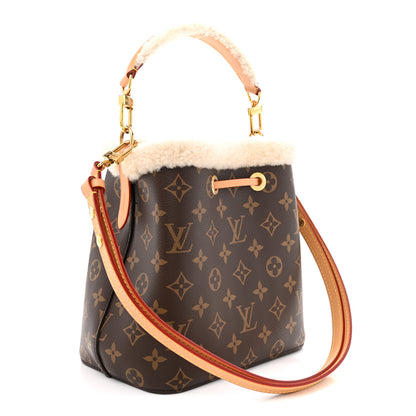 Louis Vuitton Monogram Shearling Cozygram Neonoe BB 3 of 10