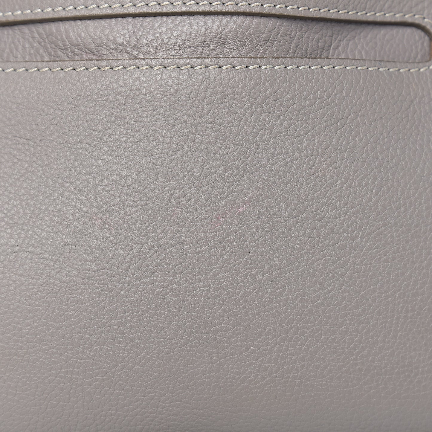 Calfskin Medium Marcie Round Crossbody Bag Cashmere Grey