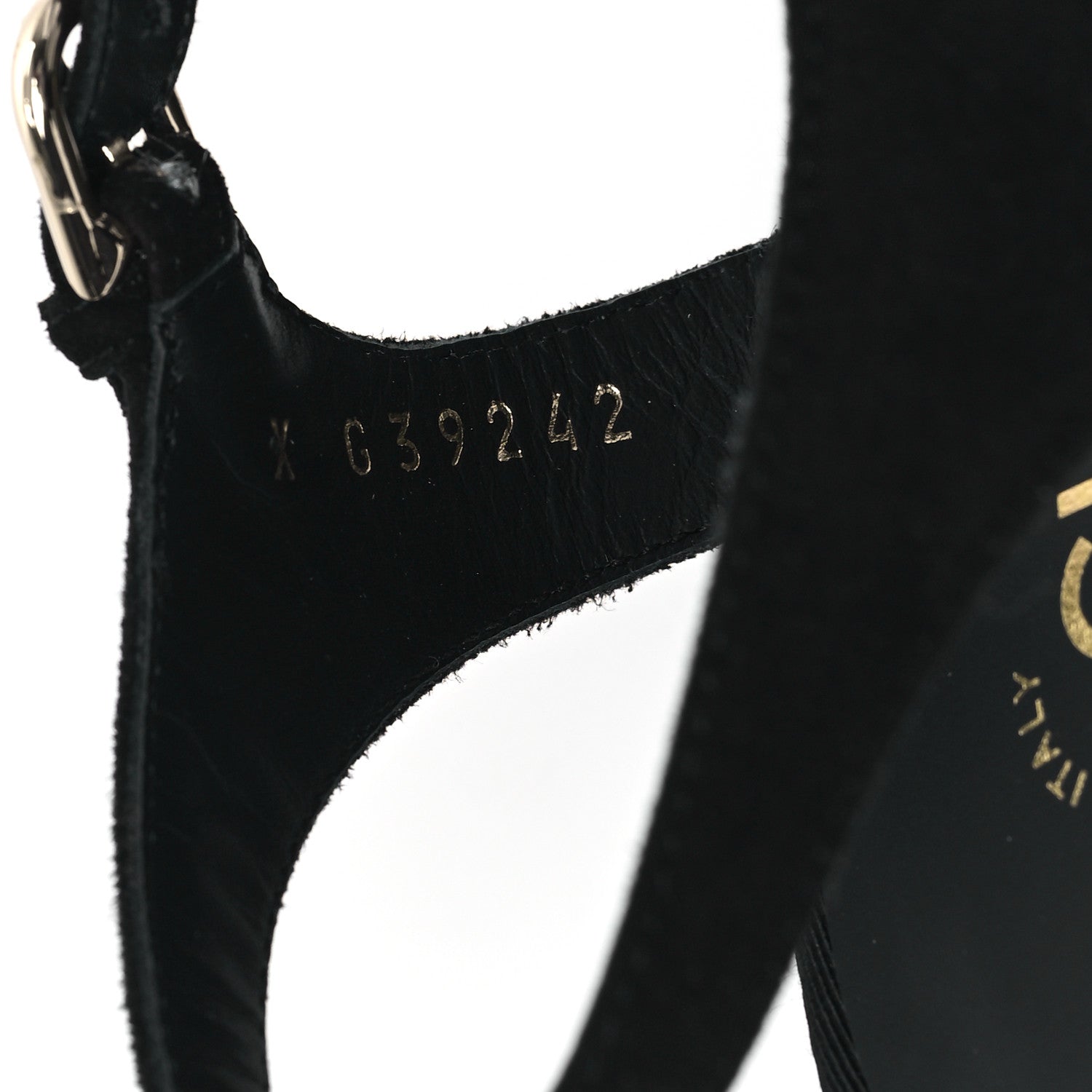 Chanel Pearl Slingback Sandals 41 Black 9 of 9