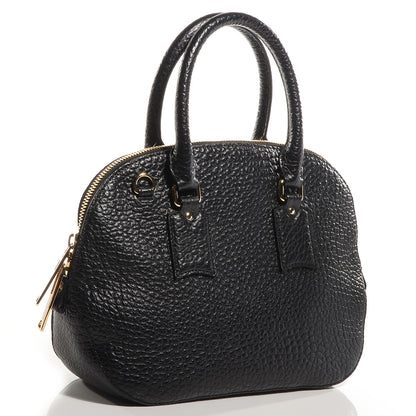 Burberry Heritage Grain Small Orchard Bowling Bag Black 3 of 9