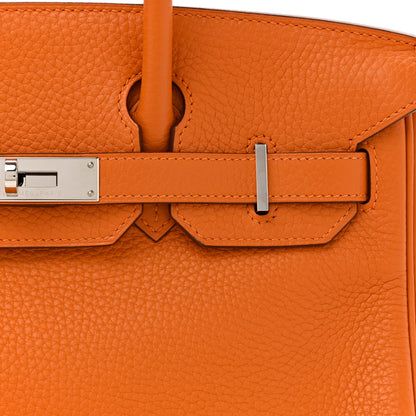 Hermes Togo BIRKIN 30 Orange 8 of 11