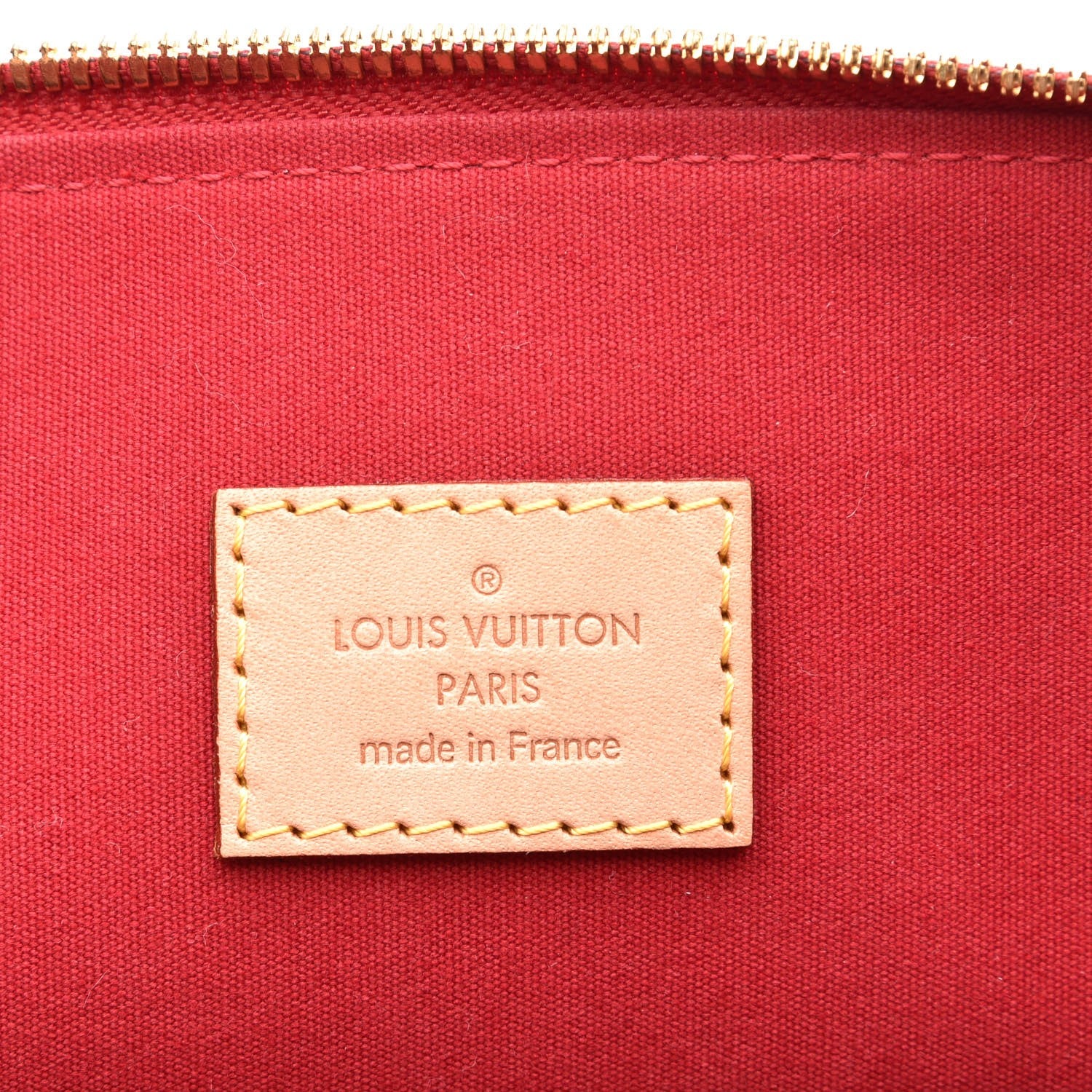 Louis Vuitton Vernis Alma GM Pomme D'Amour 6 of 8