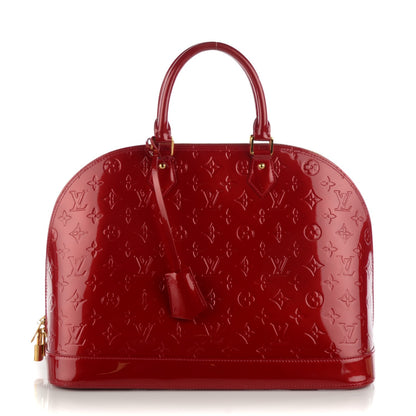 Louis Vuitton Vernis Alma GM Pomme D'Amour 1 of 7
