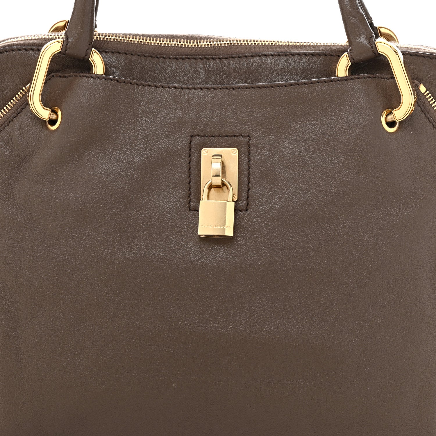 Marc Jacobs Lambskin Paradise Rio Satchel Brown 8 of 14