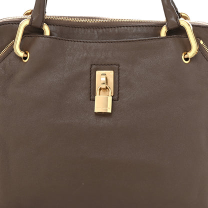 Marc Jacobs Lambskin Paradise Rio Satchel Brown 8 of 14