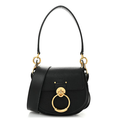 Chloe Grained Lambskin Small Tess Bag Black 1 of 10