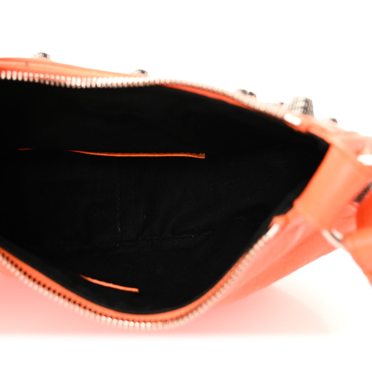 Agneau Arena Le Cagole Shoulder Bag XS Orange
