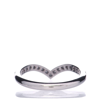 Tiffany Platinum Diamond Soleste V Band Ring 49 5 3 of 7