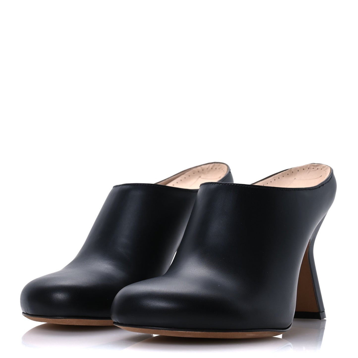 Calfskin 90 Terra Mules 37 Black