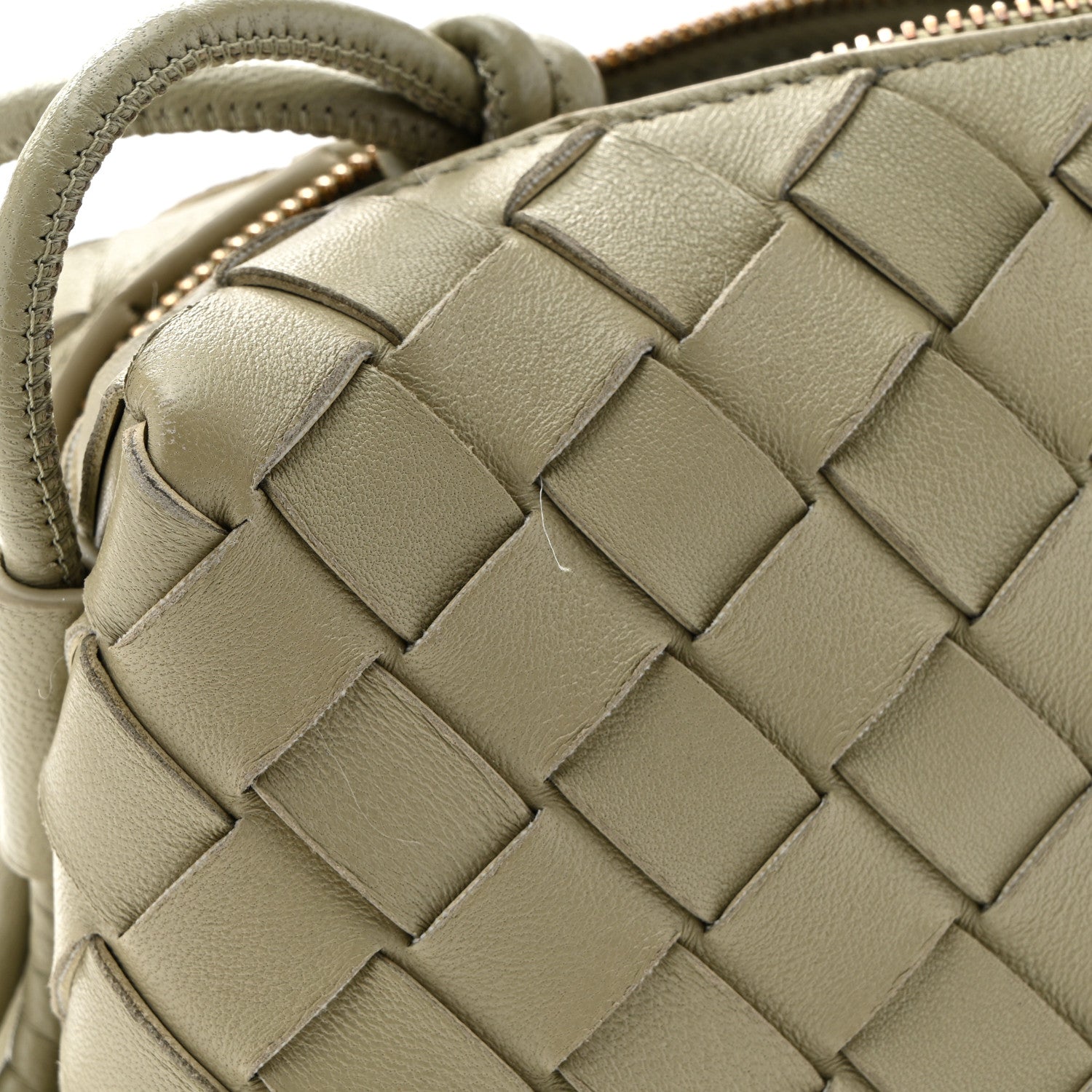 Bottega Veneta Nappa Intrecciato Mini Loop Camera Bag Travertine 10 of 10