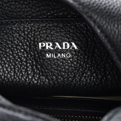 Prada Vitello Daino Chain Hobo Nero Black 6 of 7