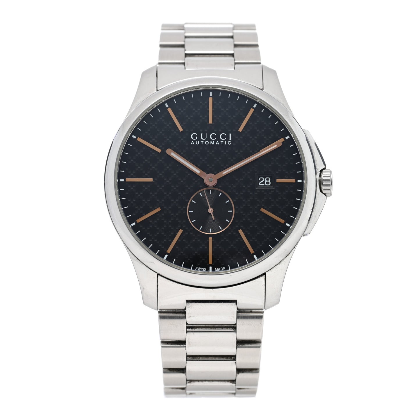 Stainless Steel 40mm G-Timeless Automatic Watch Black