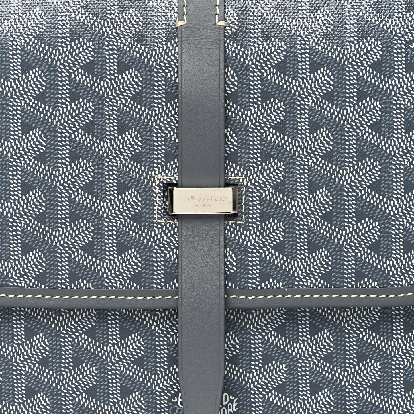 Goyardine Belvedere II MM Messenger Bag Grey