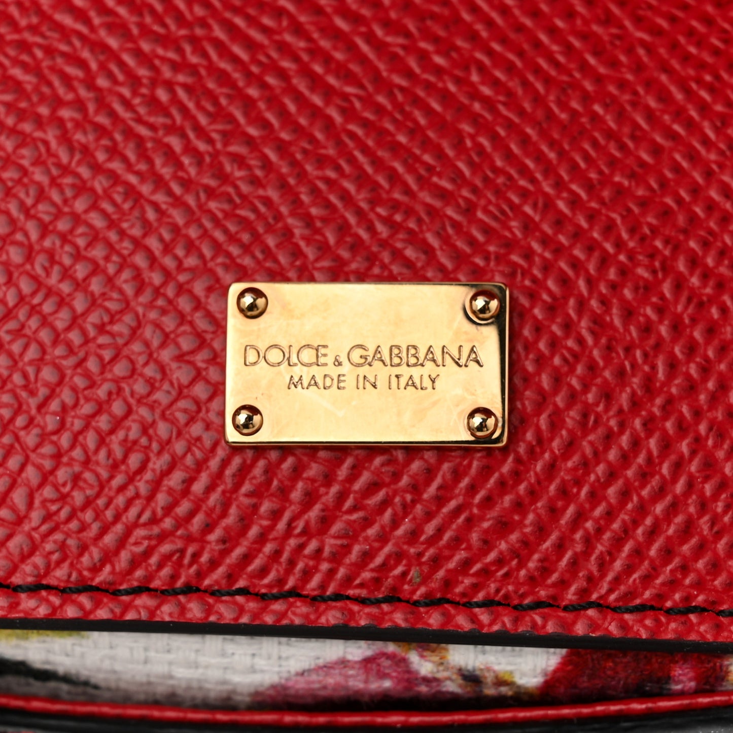 DOLCE GABBANA Calf Hair Leopard Print Miss Sicily Satchel Multicolor