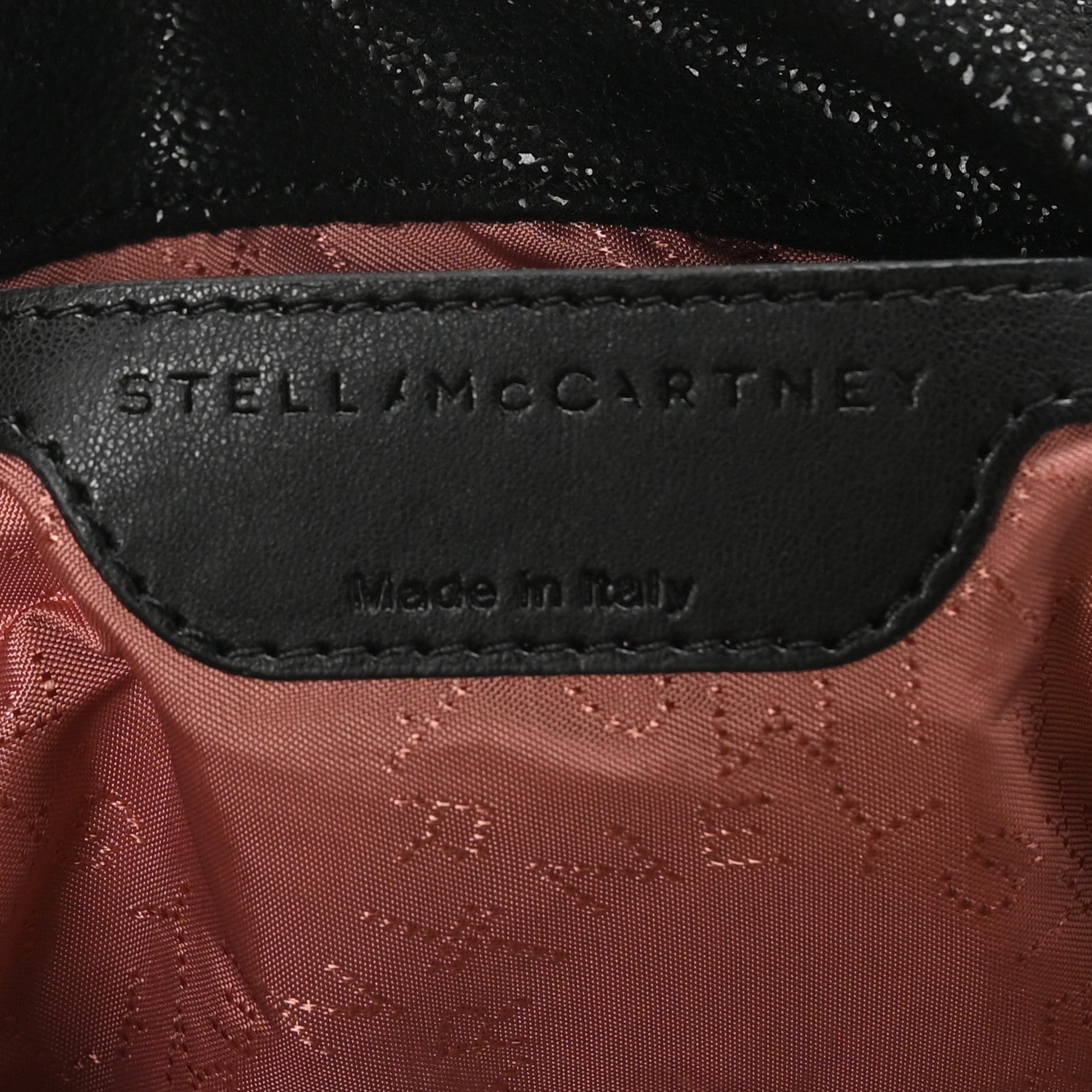 Stella McCartney Shaggy Deer Mini Falabella Tote Black 6 of 9