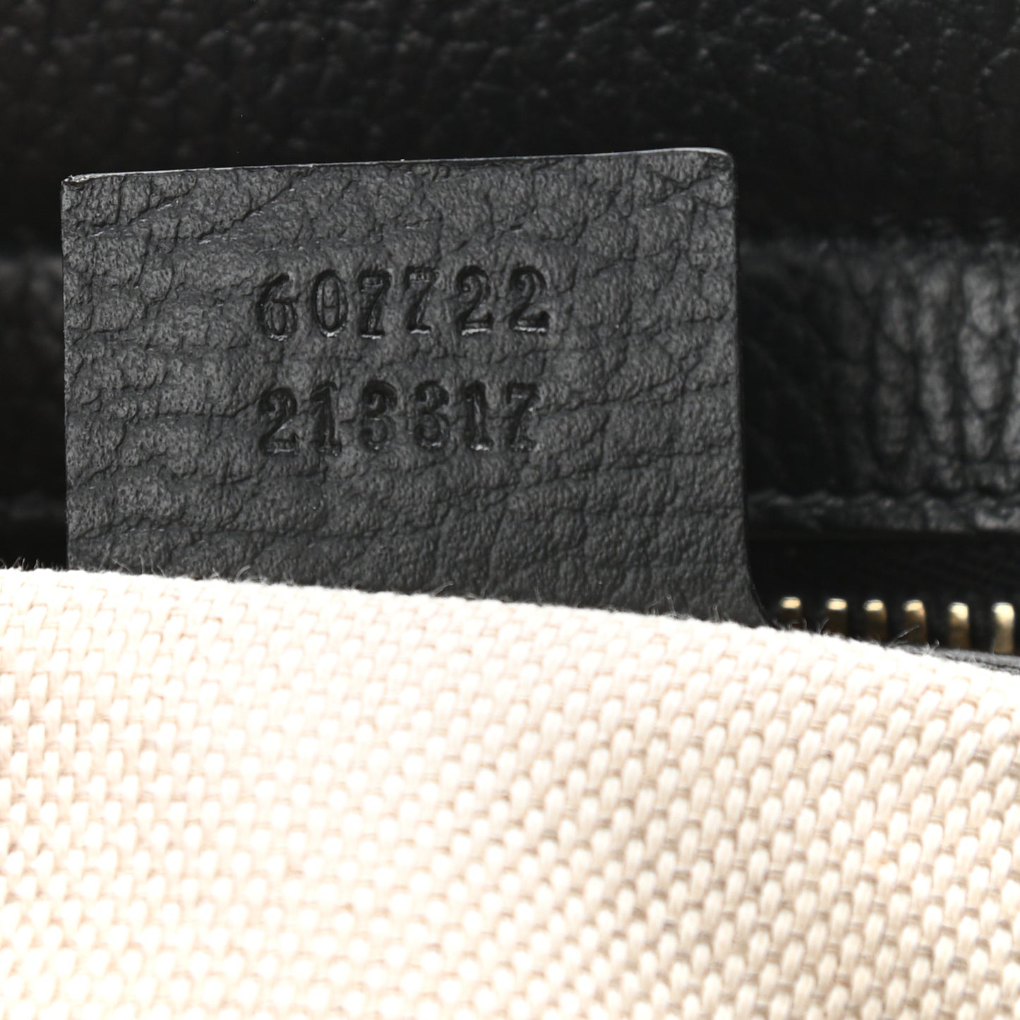 Dollar Calfskin Medium Soho Top Handle Satchel Black