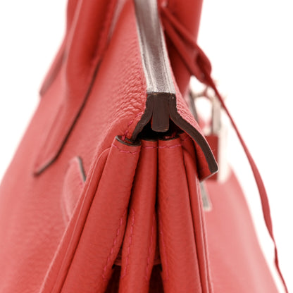Hermes Togo Birkin 30 Rouge Casaque 16 of 21