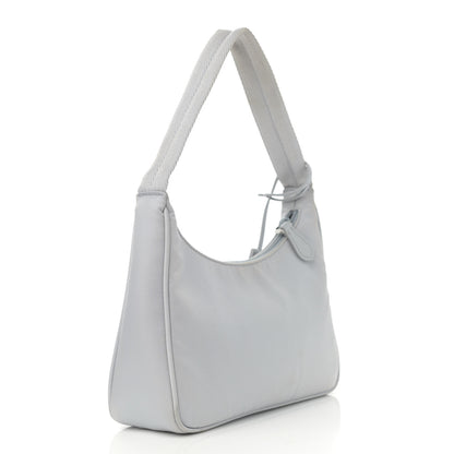 Prada Tessuto Nylon Mini Re-Edition 2000 Bag Fiordaliso 3 of 12