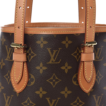 Louis Vuitton Monogram Petit Bucket 23 11 of 11