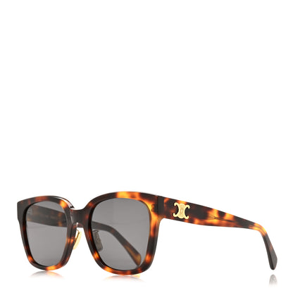 Celine Acetate Triomphe Sunglasses CL40222F Tortoise 1 of 7
