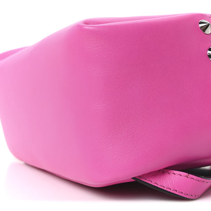 MCM Calfskin Mini Duchess Polke Studs Backpack Electric Pink 10 of 10