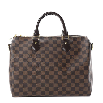 Louis Vuitton Damier Ebene Speedy Bandouliere 30 1 of 8