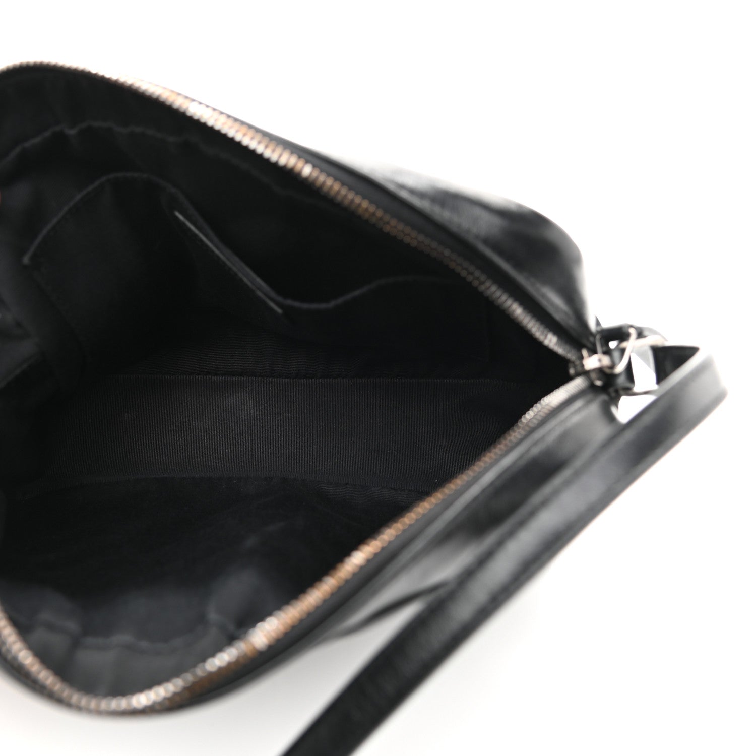 Saint Laurent Calfskin Matelasse Monogram Lou Camera Bag Black 5 of 10