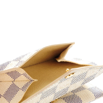 Louis Vuitton Damier Azur Compact Origami Wallet 6 of 8