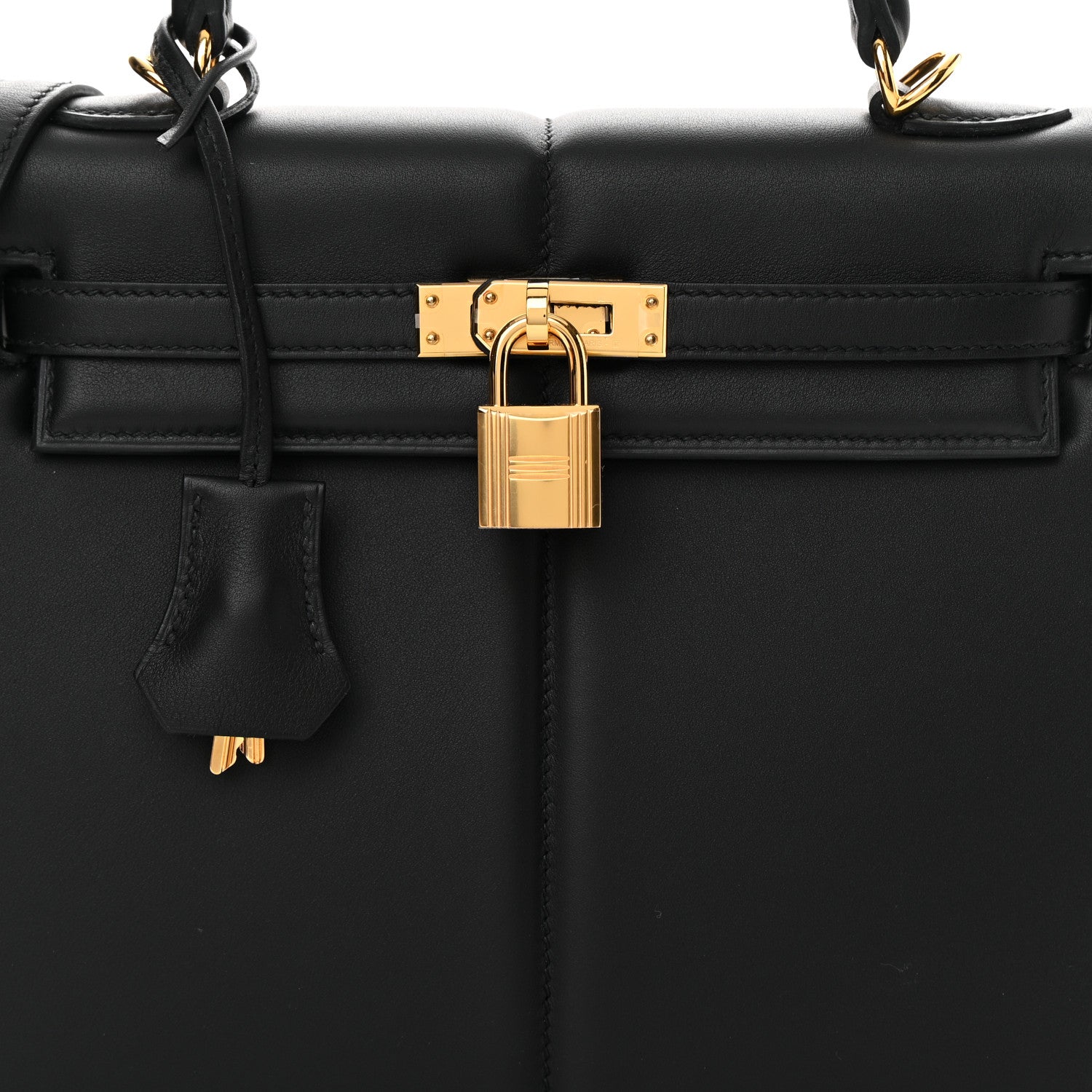 Hermes Swift Kelly Padded Sellier 25 Black 9 of 15