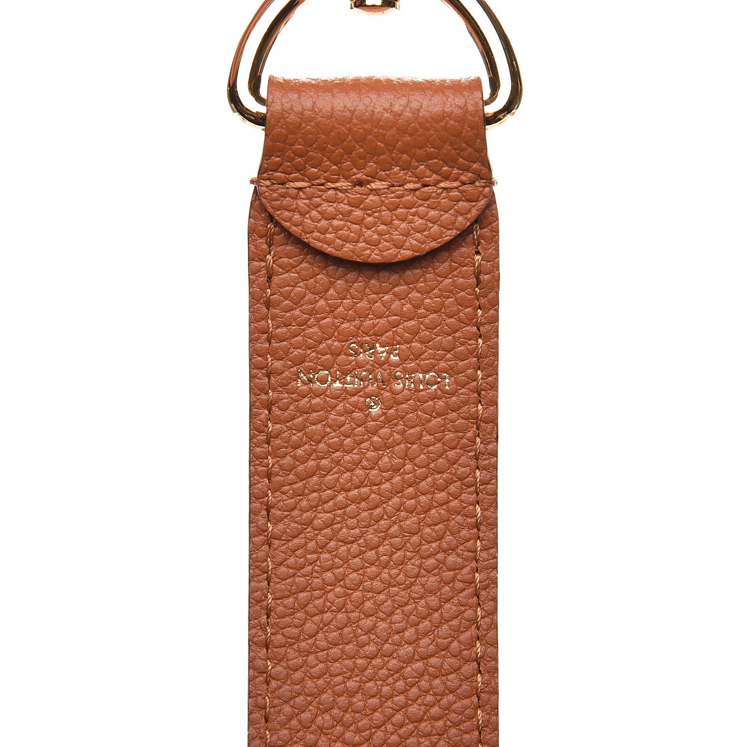 Louis Vuitton Calfskin Manhattan Shoulder Strap Caramel 3 of 3